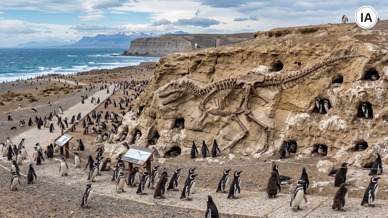 Del Patagotitan al pingüino