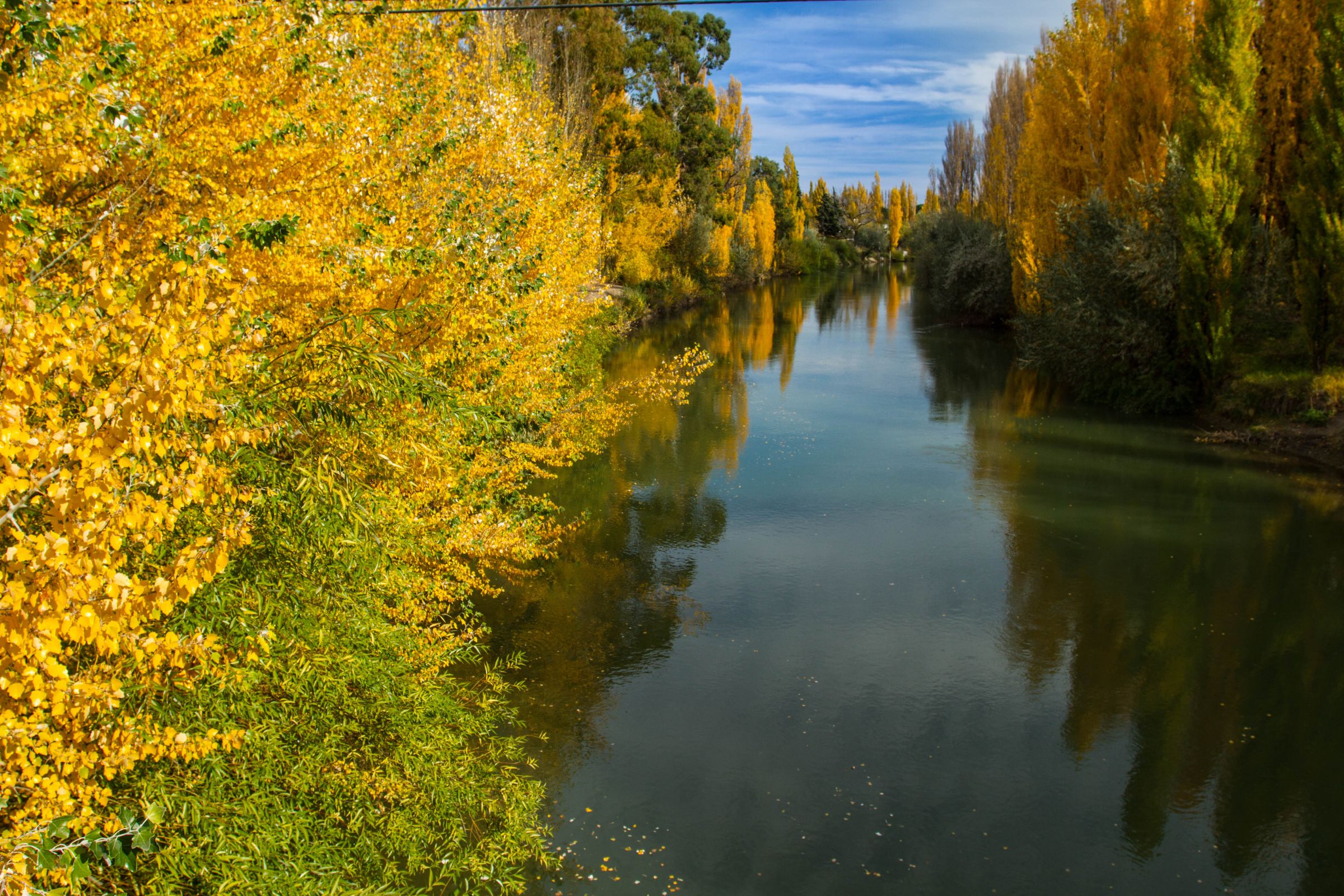 Puente Hendre en otoño