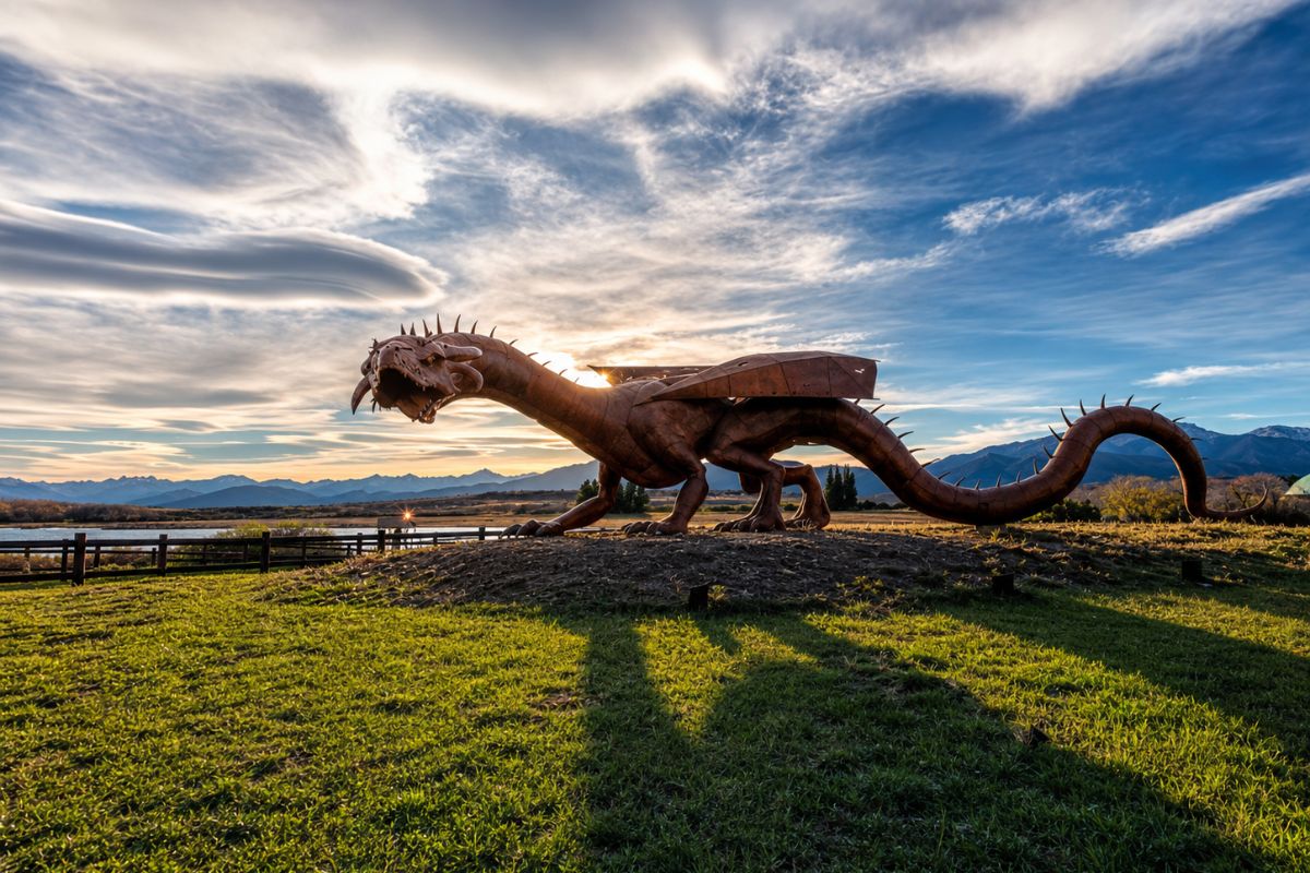 El Dragón de Pueblo Carao — Esquel & Trevelin, Patagonia